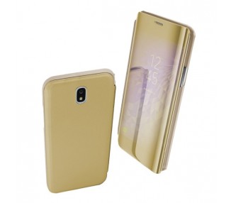 Funda Flip con Stand Samsung Galaxy J7 2018 Clear View - 6 Colores