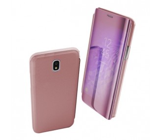Funda Flip con Stand Samsung Galaxy J7 2018 Clear View - 6 Colores