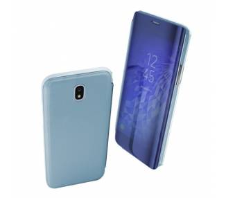 Funda Flip con Stand Samsung Galaxy J7 2018 Clear View - 6 Colores
