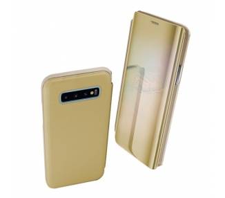 Funda Flip con Stand Samsung Galaxy S10 Clear View - 6 Colores