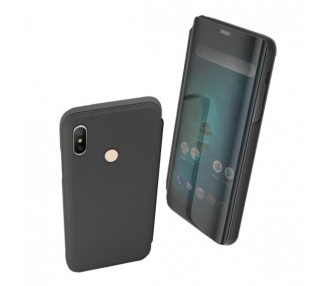 Funda Flip con Stand Xiaomi Mi A2 Lite Clear View - 6 Colores