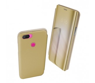 Funda Flip con Stand Xiaomi Mi 8 Lite Clear View - 6 Colores