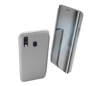 Funda Flip con Stand Samsung Galaxy A40 Clear View - 6 Colores