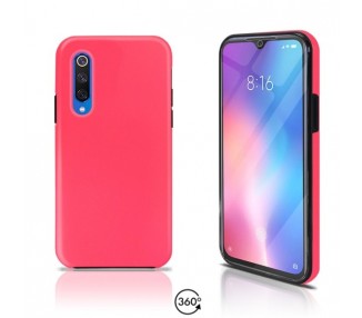 Funda Doble Xiaomi Mi 9 Silicona Delantera y Trasera - 4 Colores
