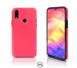 Funda Doble Xiaomi Redmi Note 7 Silicona Delantera y Trasera - 4 Colores