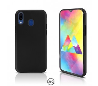 Funda Doble Samsung Galaxy M20 Silicona Delantera y Trasera - 4 Colores