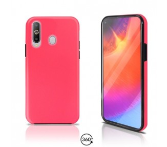 Funda Doble Samsung Galaxy A60 Silicona Delantera y Trasera - 4 Colores