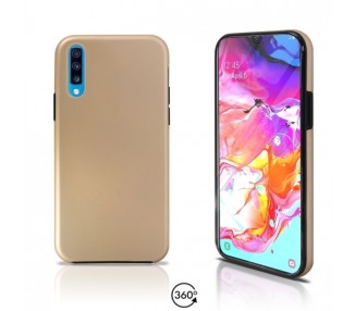 Funda Doble Samsung Galaxy A70 Silicona Delantera y Trasera - 4 Colores