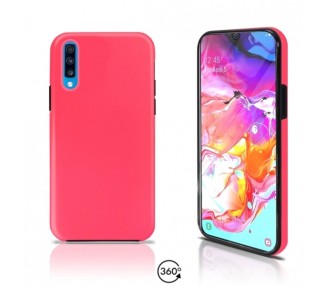 Funda Doble Samsung Galaxy A70 Silicona Delantera y Trasera - 4 Colores