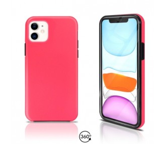 Funda Doble iPhone 11 Silicona Delantera y Trasera 360 - 4 Colores