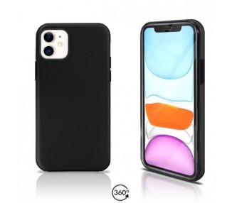 Funda Doble iPhone 11 Silicona Delantera y Trasera 360 - 4 Colores