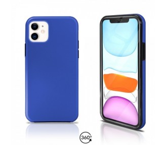 Funda Doble iPhone 11 Silicona Delantera y Trasera 360 - 4 Colores