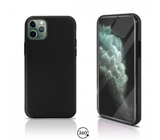 Funda Doble iPhone 11 Pro Max Silicona Delantera y Trasera 360 - 4 Colores