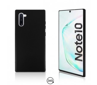 Funda Doble Samsung Galaxy Note 10 Silicona Delantera y Trasera 360 - 4 Colores