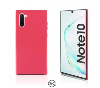 Funda Doble Samsung Galaxy Note 10 Silicona Delantera y Trasera 360 - 4 Colores