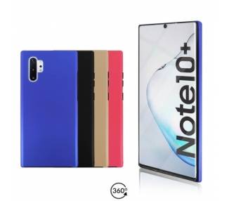 Funda Doble Samsung Galaxy Note 10 Plus Silicona Delantera y Trasera 360 - 4 Colores