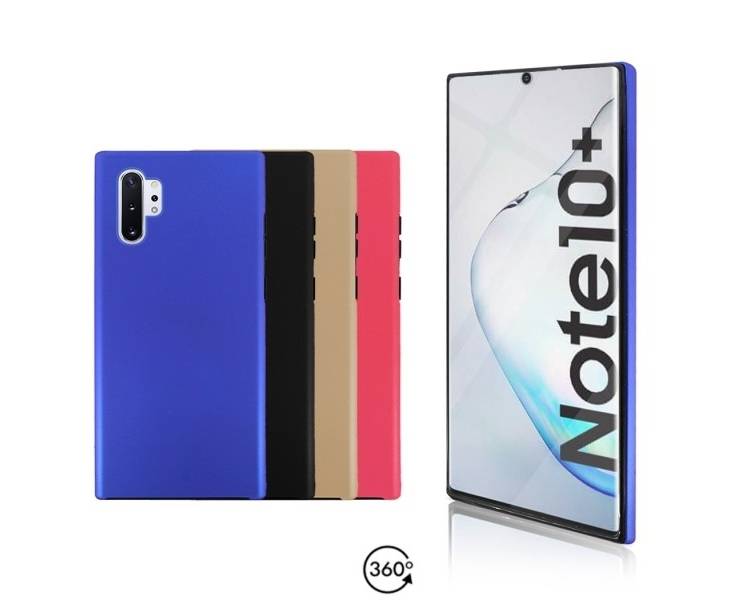 Funda Doble Samsung Galaxy Note 10 Plus Silicona Delantera y Trasera 360 - 