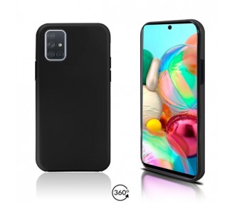 Funda Doble Samsung Galaxy A71 Silicona Delantera y Trasera - 4 Colores