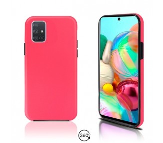 Funda Doble Samsung Galaxy A71 Silicona Delantera y Trasera - 4 Colores
