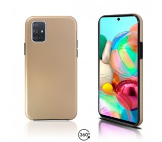Funda Doble Samsung Galaxy A71 Silicona Delantera y Trasera - 4 Colores