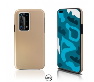 Funda Doble Huawei P40 Pro Silicona Delantera y Trasera - 4 Colores