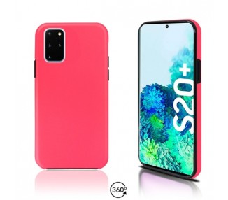Funda Doble Samsung Galaxy S20 Plus Silicona Delantera y Trasera - 4 Colores