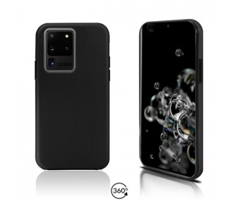 Funda Doble Samsung Galaxy S20 Ultra Silicona Delantera y Trasera - 4 Colores