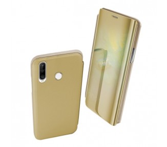 Funda Flip con Stand Huawei P30 Lite Clear View - 6 Colores