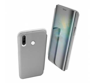 Funda Flip con Stand Huawei P30 Lite Clear View - 6 Colores