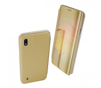 Funda Flip con Stand Samsung Galaxy A10 Clear View - 6 Colores