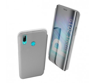 Funda Flip con Stand Huawei P Smart 2019 Clear View - 6 Colores