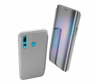 Funda Flip con Stand Huawei P Smart Plus 2019 Clear View - 6 Colores
