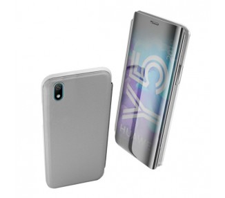 Funda Flip con Stand Huawei Y5 2019 Clear View - 6 Colores