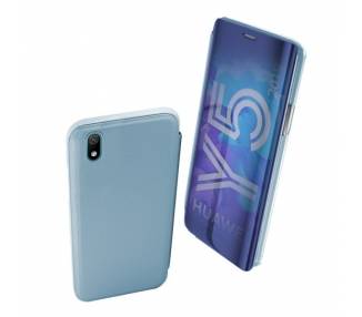 Funda Flip con Stand Huawei Y5 2019 Clear View - 6 Colores
