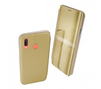 Funda Flip con Stand Samsung Galaxy A20E Clear View - 6 Colores