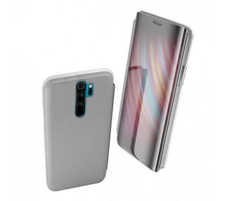 Funda Flip con Stand Xiaomi Redmi Note 8 Pro Clear View - 6 Colores