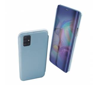 Funda Flip con Stand Samsung Galaxy A71 Clear View - 6 Colores