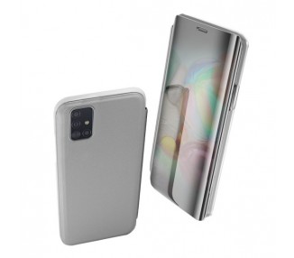 Funda Flip con Stand Samsung Galaxy A71 Clear View - 6 Colores