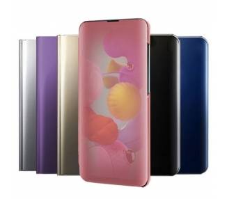 Funda Flip con Stand Samsung Galaxy A51 Clear View - 6 Colores
