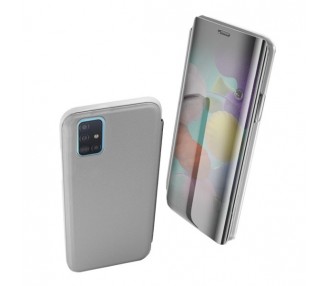 Funda Flip con Stand Samsung Galaxy A51 Clear View - 6 Colores