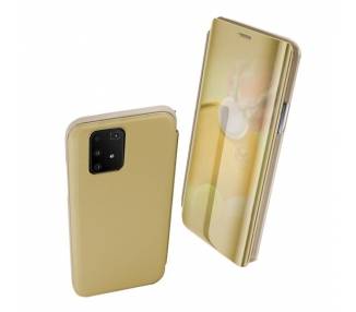 Funda Flip con Stand Samsung Galaxy A91/S10 Lite Clear View - 6 Colores