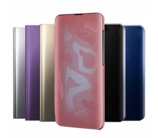 Funda Flip con Stand Huawei P40 Clear View - 6 Colores