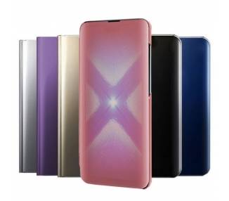 Funda Flip con Stand Huawei Honor 8X Clear View - 6 Colores