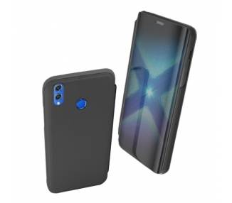 Funda Flip con Stand Huawei Honor 8X Clear View - 6 Colores