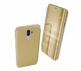Funda Flip con Stand Huawei Mate 9 Clear View - 6 Colores