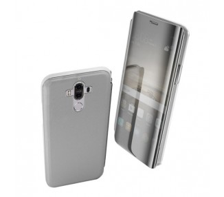 Funda Flip con Stand Huawei Mate 9 Clear View - 6 Colores