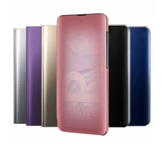 Funda Flip con Stand Huawei P30 Clear View - 6 Colores
