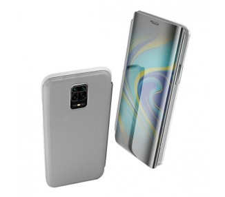 Funda Flip con Stand Xiaomi Redmi Note 9s Clear View - 6 Colores