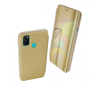 Funda Flip con Stand Samsung Galaxy M21/M31/M30s Clear View - 6 Colores