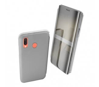 Funda Flip con Stand Samsung Galaxy A21S Clear View - 6 Colores